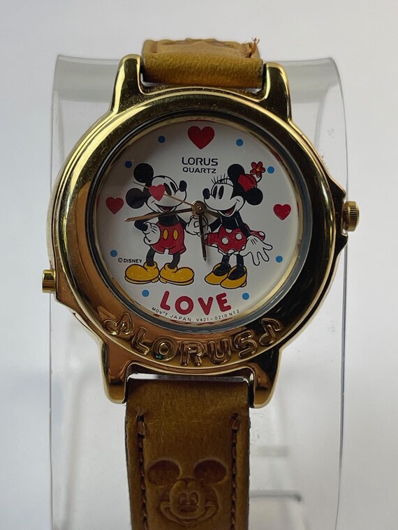 Lorus Seiko Disney Musical Mickey & Minnie Love Original Box  display picture 1