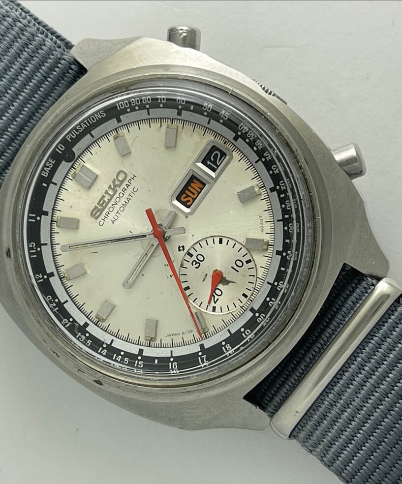 Seiko Automatic Chronograph Pulsations/pulsometer Doctors - Etsy Finland