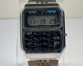 Vintage Casio Casiotron R-15 Digital Quartz Japan Men's Wristwatch