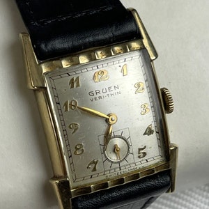 Mens gruen watch sale