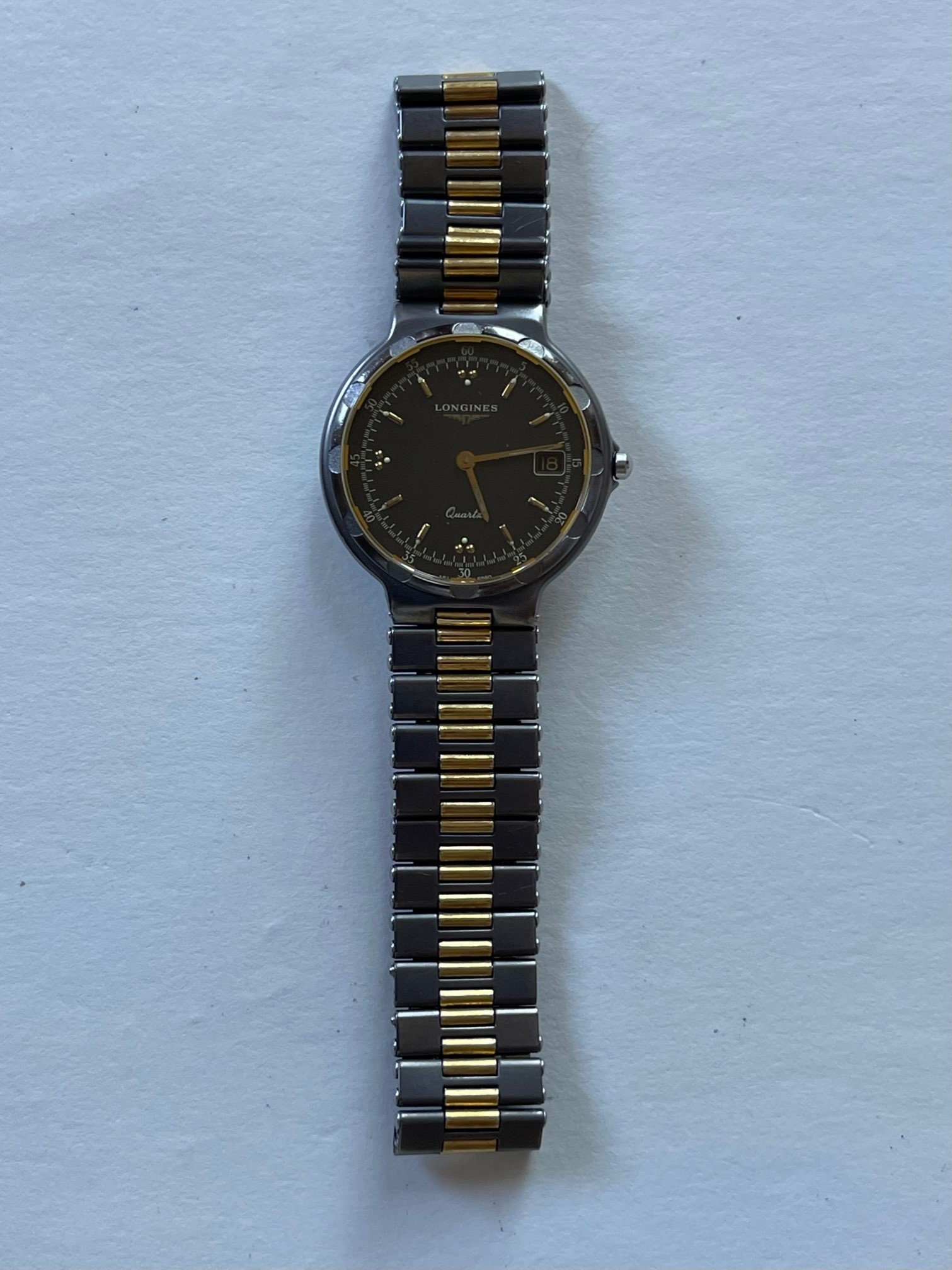 LONGINES Conquest Titanium and Goldロンジン Longines Conquest Titanium and Gold VHP (Very High Precision