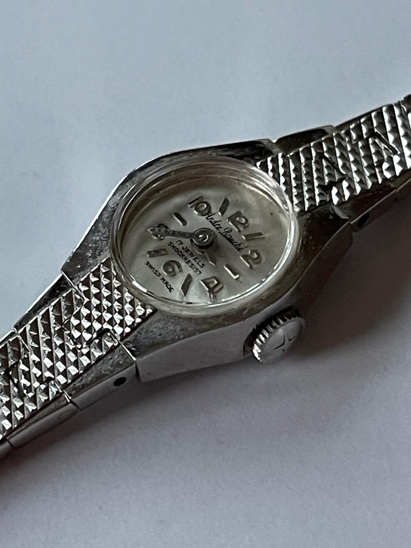 Andre Bauche Ladies Stainless Steel Art Deco Style Vintage  display picture 2