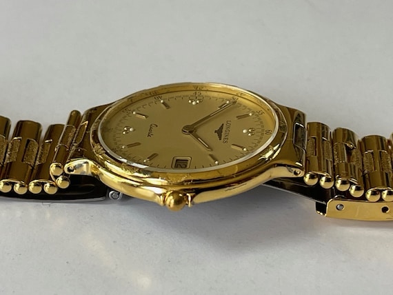 Longines Conquest Gold Capped Calendar Date Ref.161-4940 Swiss