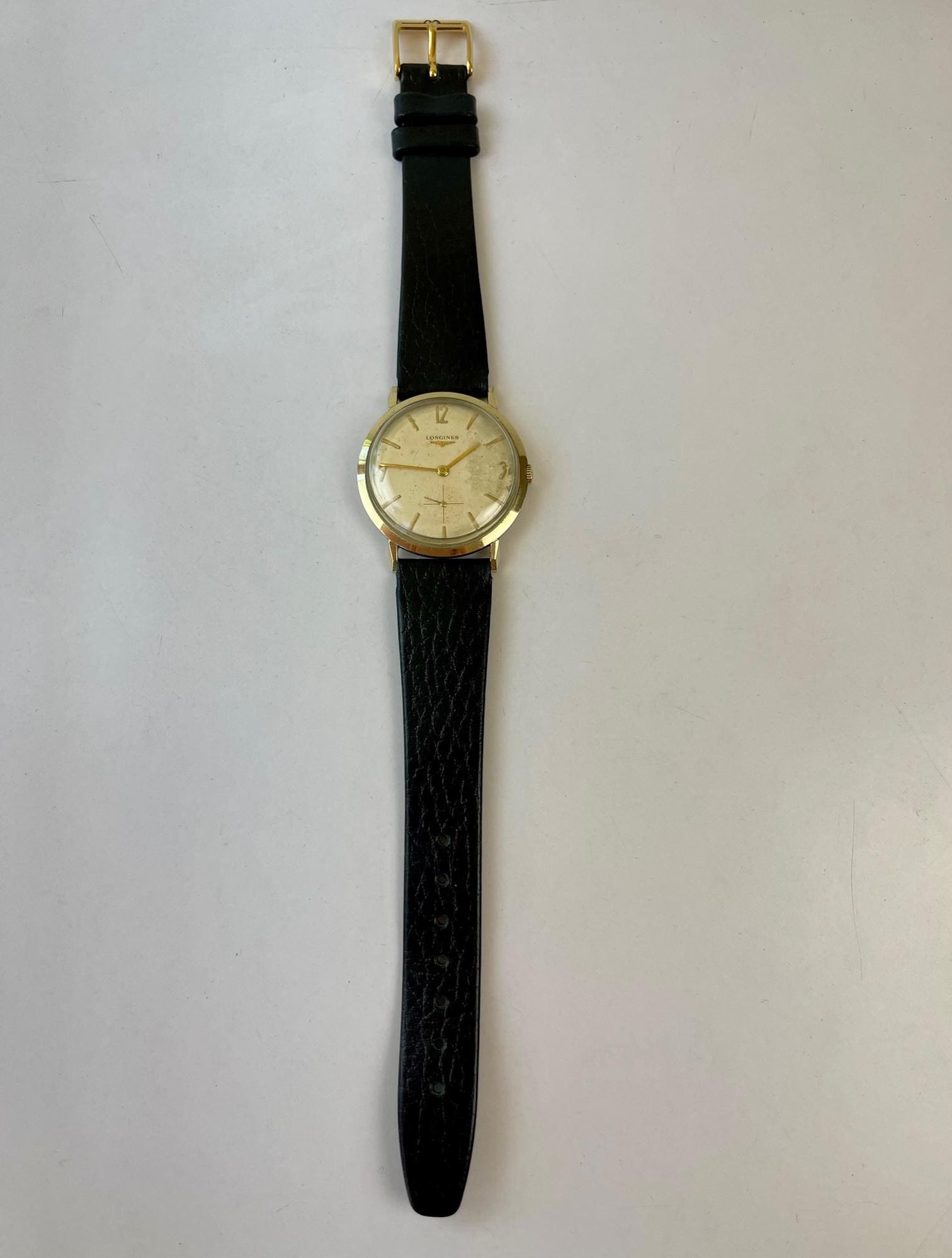 Longines Classic Dress 10K Gold Filled Vintage Original Black Leather Strap Cal370(9lt)swiss Made 1954 - Etsy Longines Classic Dress 10K Gold Filled Vintage Original Black Leather Strap Cal370(9lt)swiss Made 1954 - Etsy