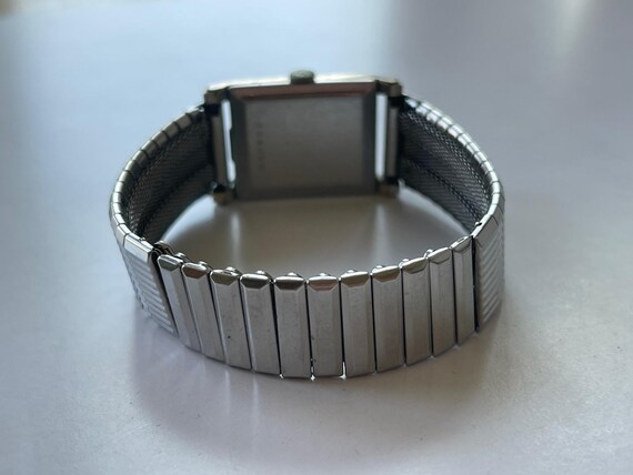 Benrus Rectangular Ref.204077 Gold Filled Stainle… - image 5