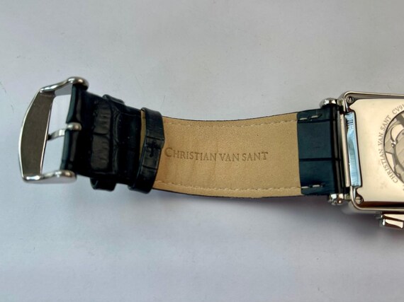 Christian Van Sant Rectangular Chronograph Automa… - image 5