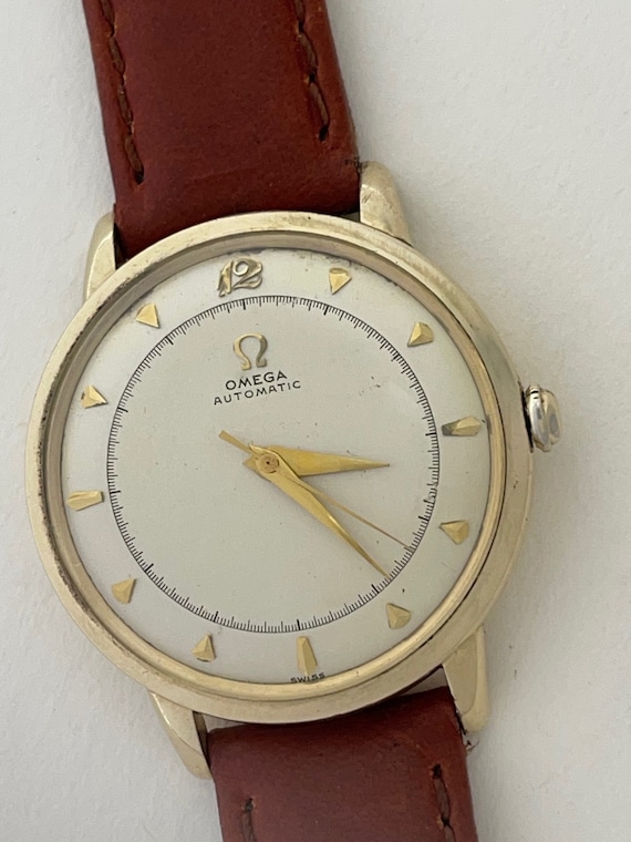 Omega Solid 14K (585)Gold Automatic Cal.351 Classi