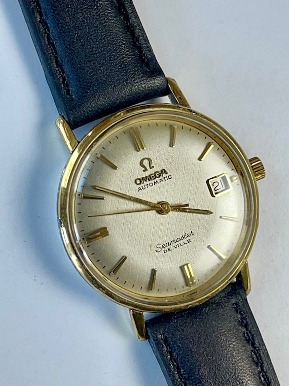 Omega Seamaster DeVille Gold Capped Automatic Cale