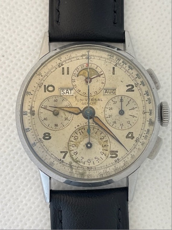 ユニバーサルジュネーブ トリコンパックス 14金無垢 Ref.52216