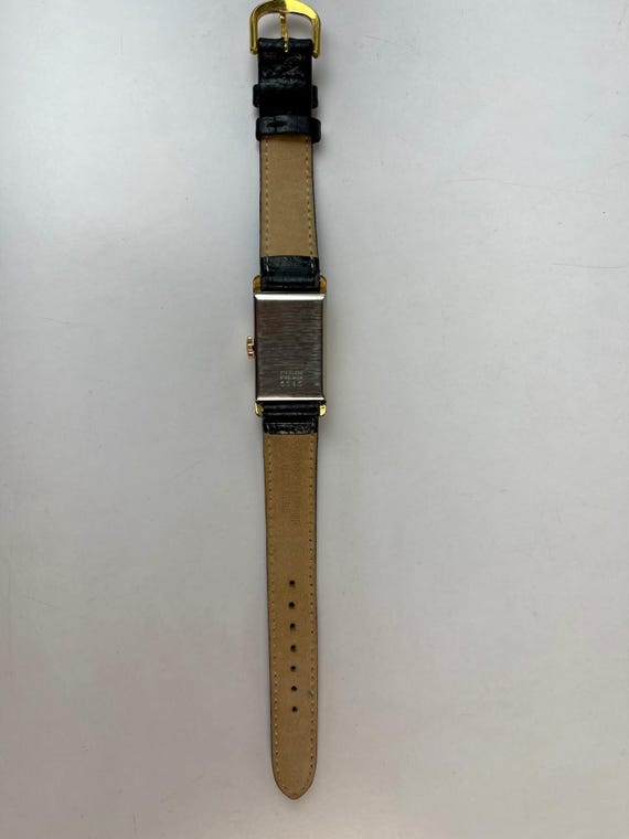 Roamer Art Deco Rectangular Gold Capped Curvex Sw… - image 5