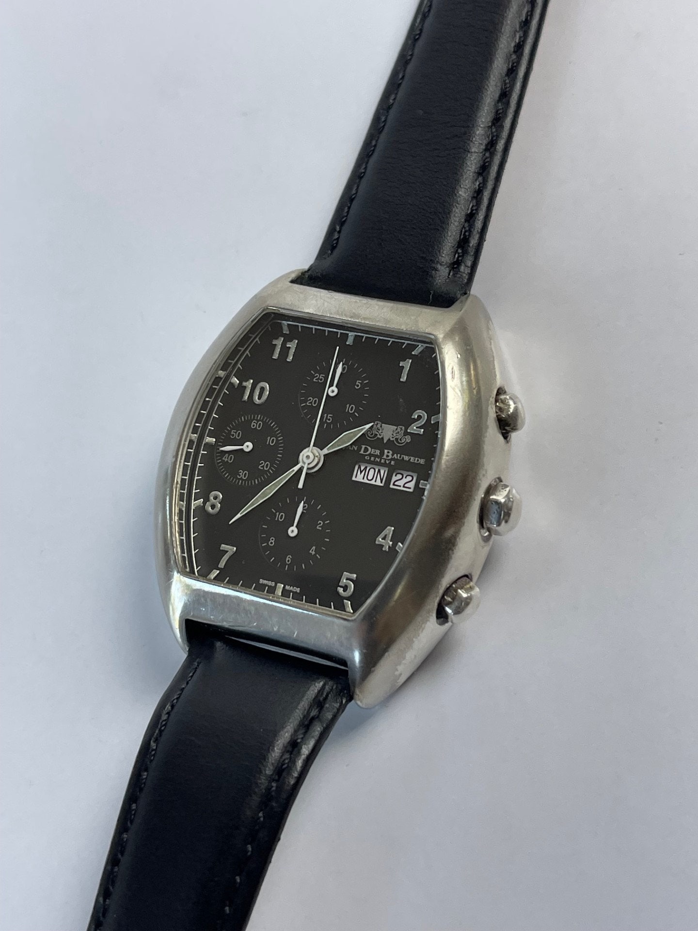 Van Der Bauwede Geneve Magnum Chronograph Three Registers