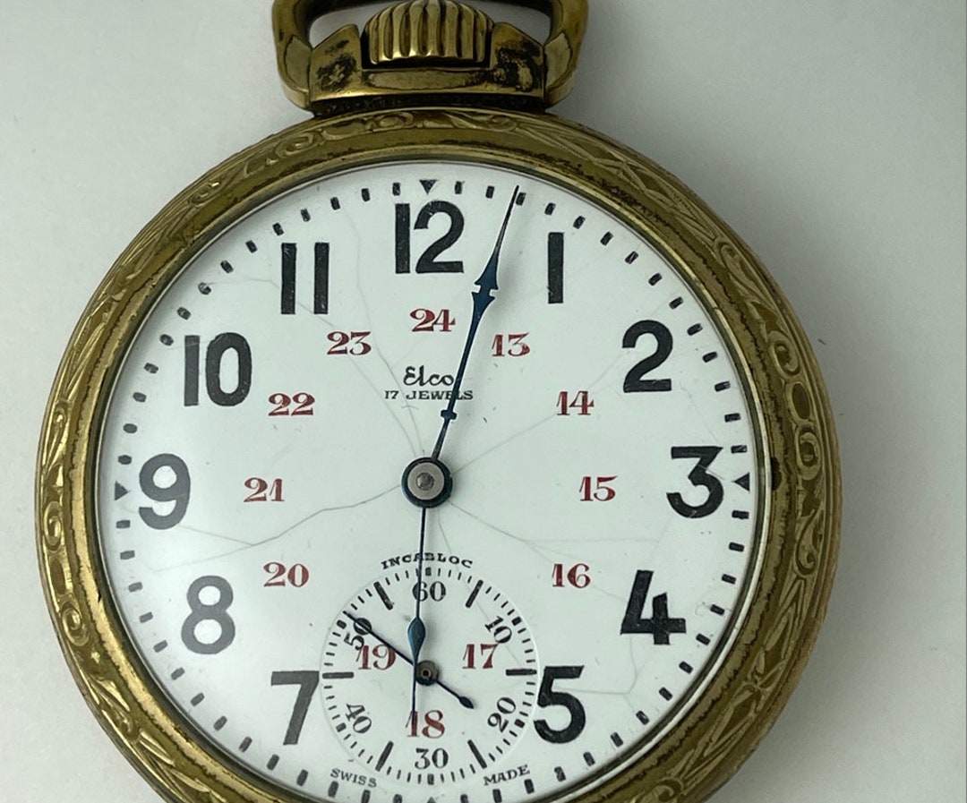 Elco pocket watch hotsell