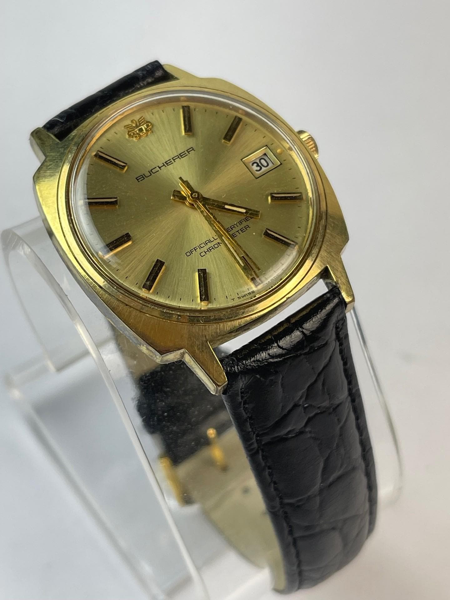 Bucherer Vintage Automatic Watch - Etsy