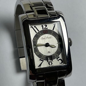 Paul Picot American Bridge Calendar Date Ladies Stainless Steel NOS Two Tone Dial Swiss Made 2021