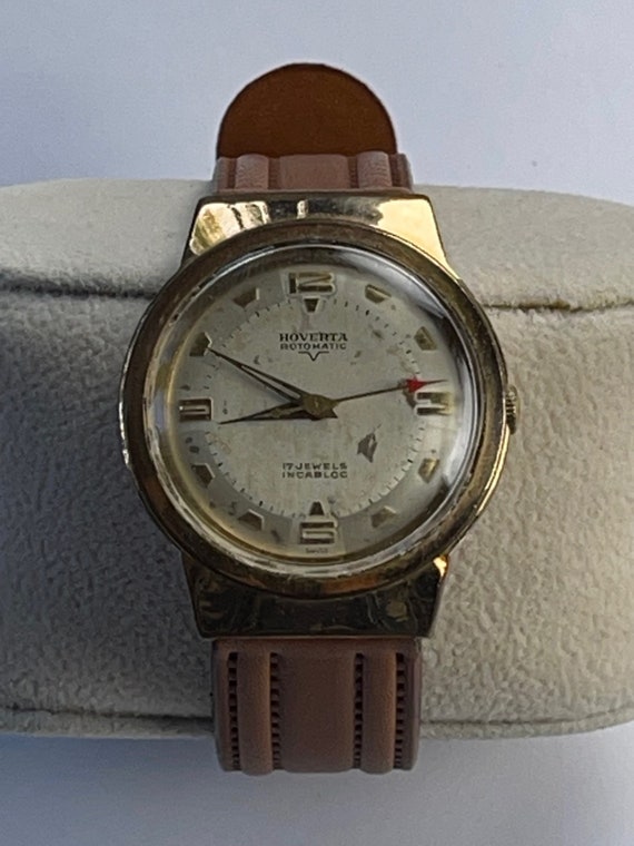 Hoverta Rotomatic Automatic Gold Capped Screw Dow… - image 4