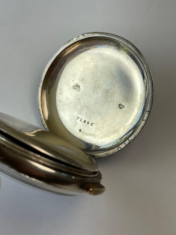 Lemania Solid Silver Minute Repeater Art Deco Poc… - image 7