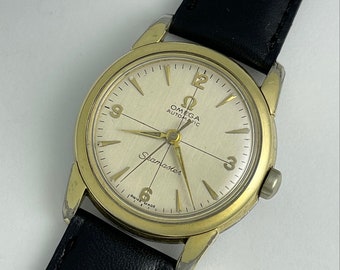 Omega Seamaster Gold Capped Bumper Automatic Cal.471ref.2828 Omega Seamaster Gold Capped Bumper Automatic Cal.471ref.2828