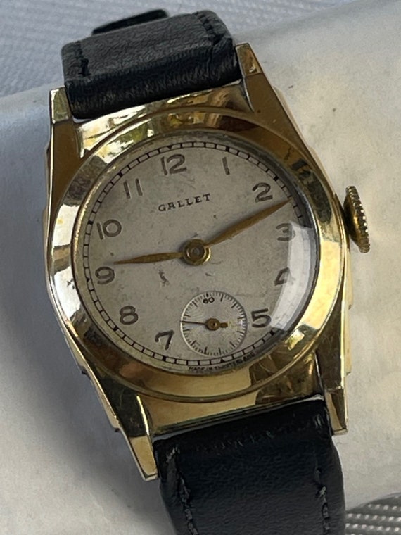 Gallet Ladies Gold Capped Vintage Swiss Made 1948 - image 1