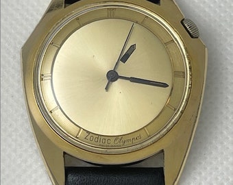 Zodiac Olympos Batman Mystery Dial Bullhead Automatic Offset Crown