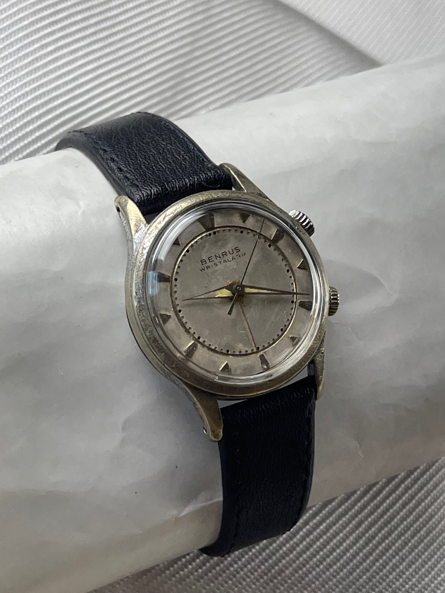 Benrus wrist alarm watch sale
