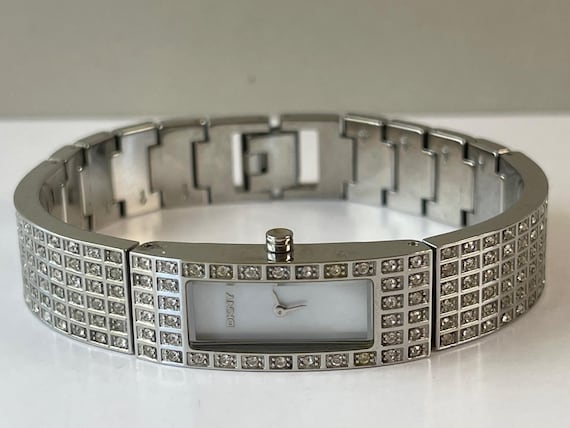 DKNY watch and bracelet set DKNY Ladies Stainless Steel Stone Set Bracelet Watch NY4246  main image 4
