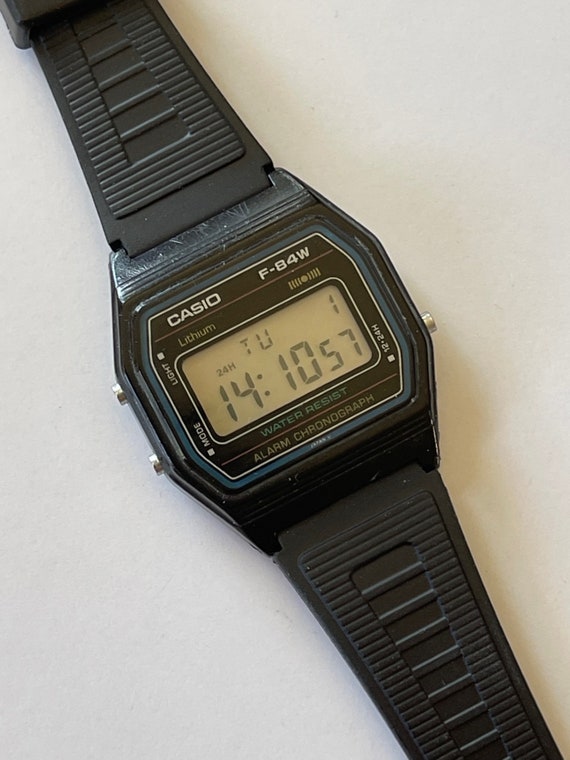 Casio Chronograph Alarm Digital Ref .593 Vintage Made in