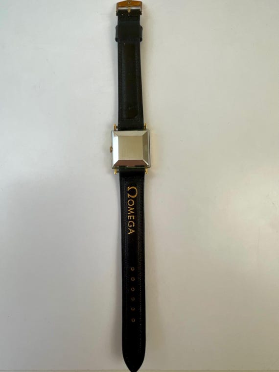 Omega Automatic Square Gold Capped /Stainless Ste… - image 6
