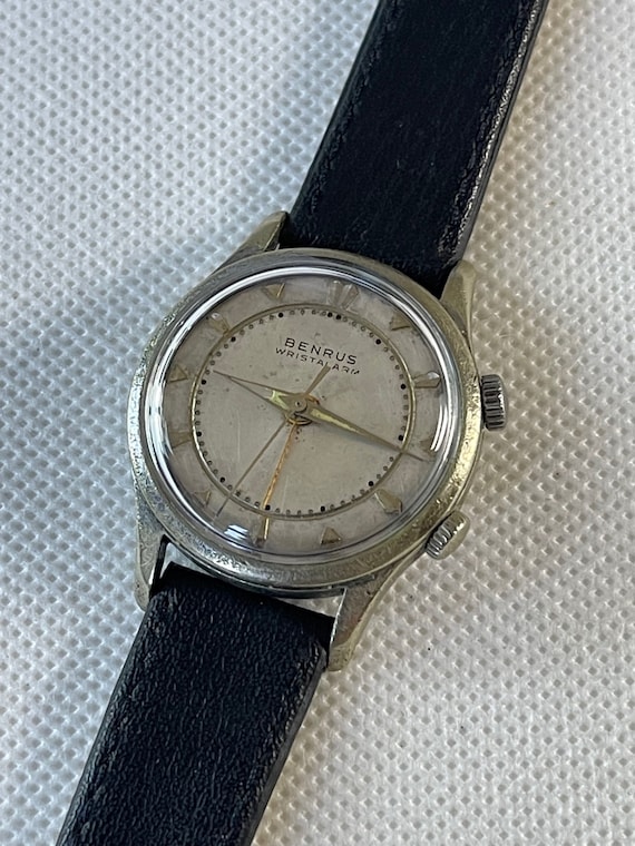 Benrus wrist alarm watch deals