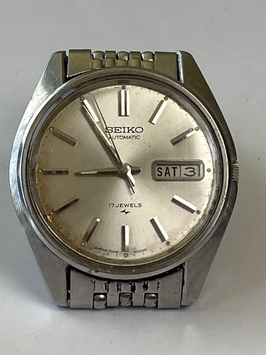 Seiko Automatic Classic Calendar Day/date Stainless Steel Vintage