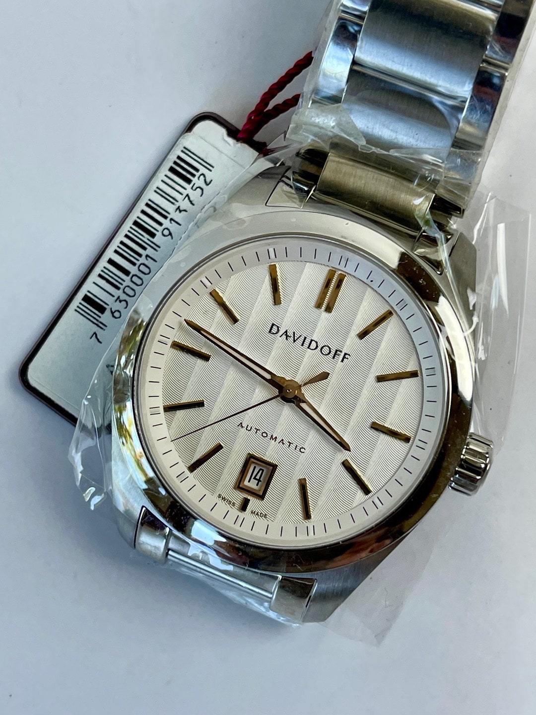 Davidoff Velocity Automatic Calendar Quick Set Date