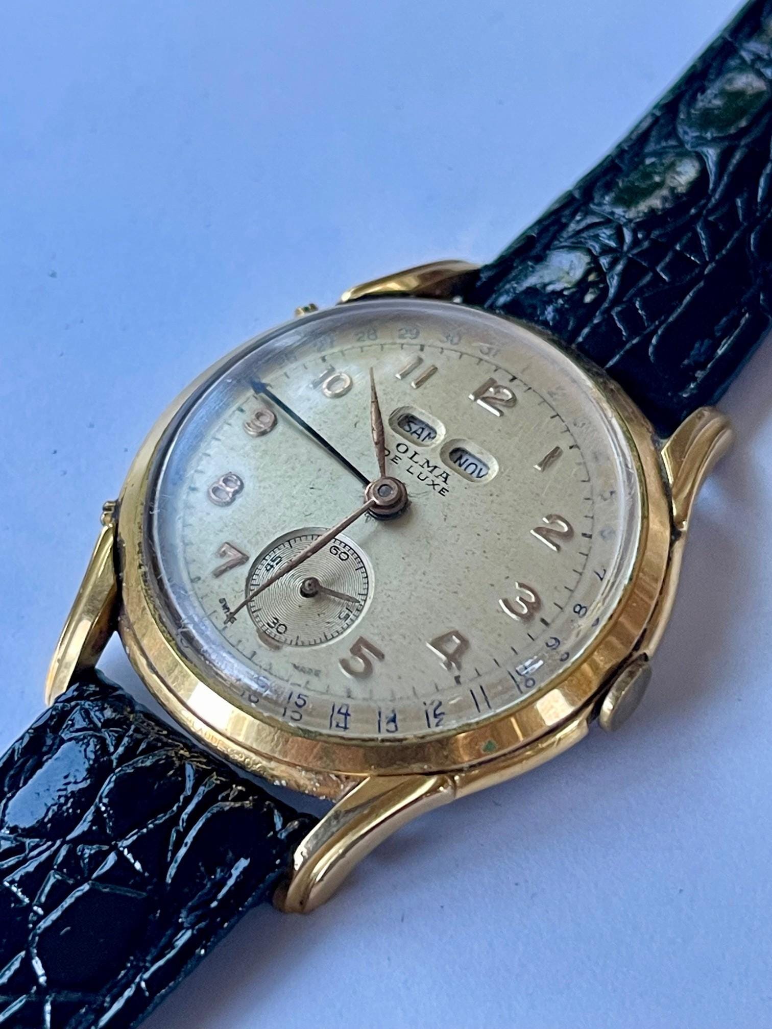 Olma swiss watch - Etsy 日本