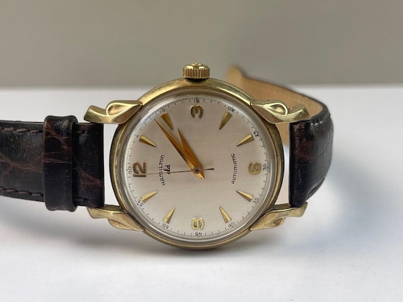 Hamilton CLD Automatic Solid 10K Gold Presentatio… - image 1