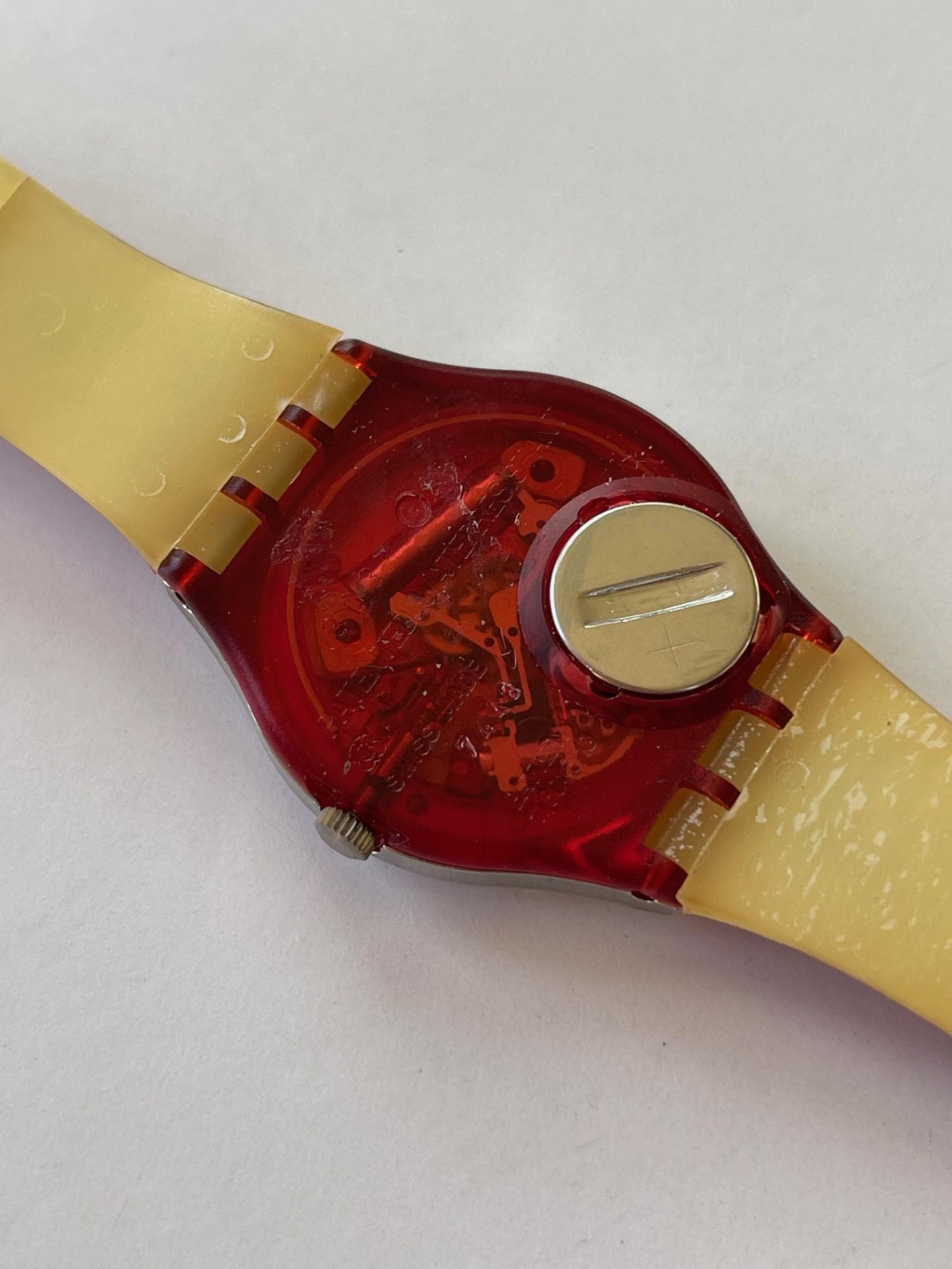 Swatch Dehly Taj Mahal NIB Original Box Paper Vintage Swiss Made