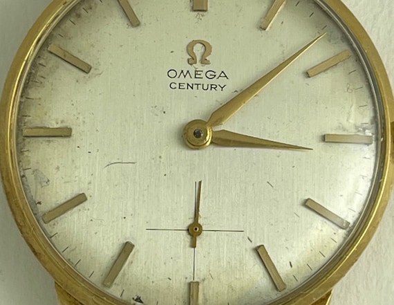 Omega Century Solid 18K(750)Gold Classic Dress Ref.121 003Cal.269 Vintage Swiss Made View 3
