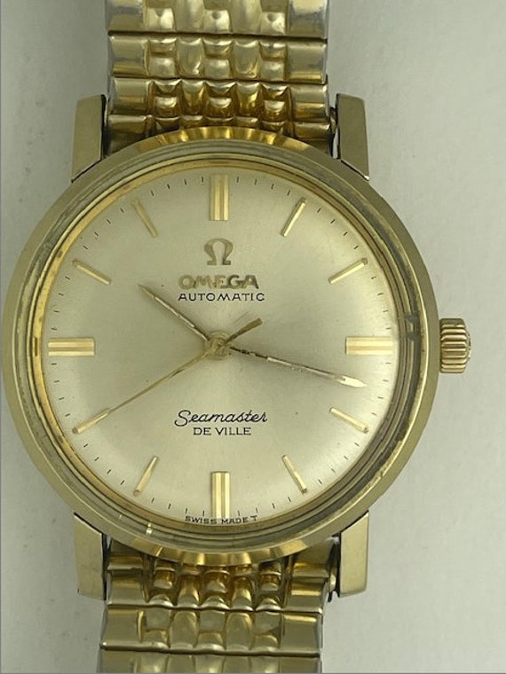 Omega Seamaster Deville Automatic Gold 