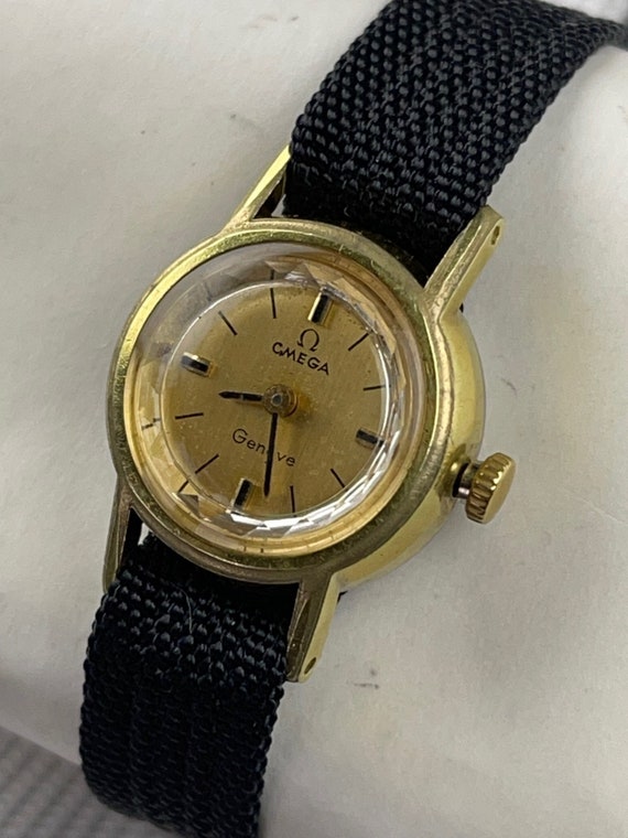 Omega Geneve Ladies Gold Capped Vintage Swiss Made 1953 Etsy Canada