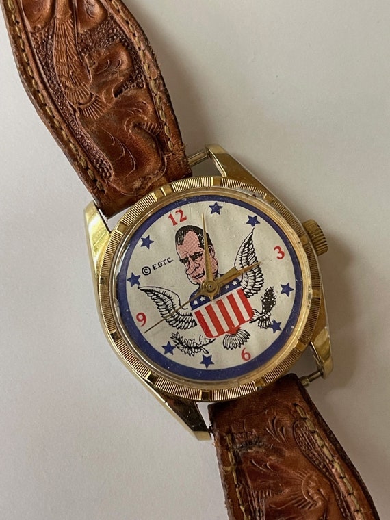 E.G.T.C. Republican Political Richard Nixon Gold … - image 2