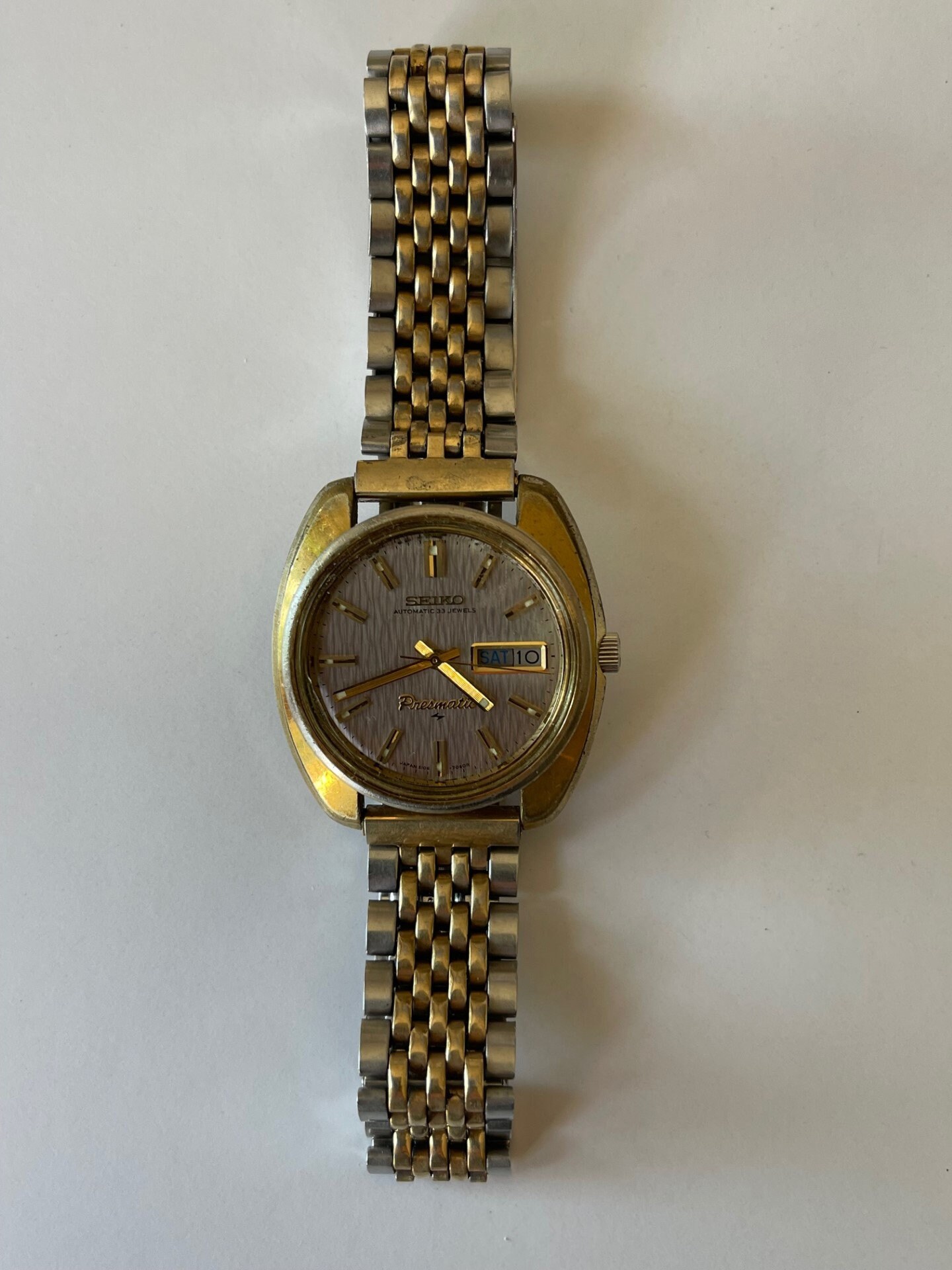セイコーMATIC 33 Jewels Automatic Day/Date Seiko Presmatic Automatic 33 Jewels Day Date Calendar