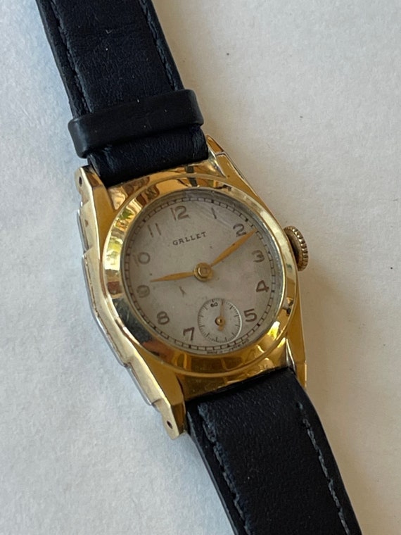 Gallet Ladies Gold Capped Vintage Swiss Made 1948 - image 4