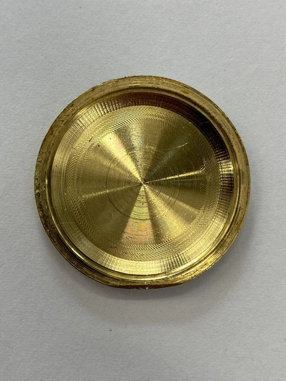 Moeris Ladies Gold Capped Enamel Case Back Antique Art Deco