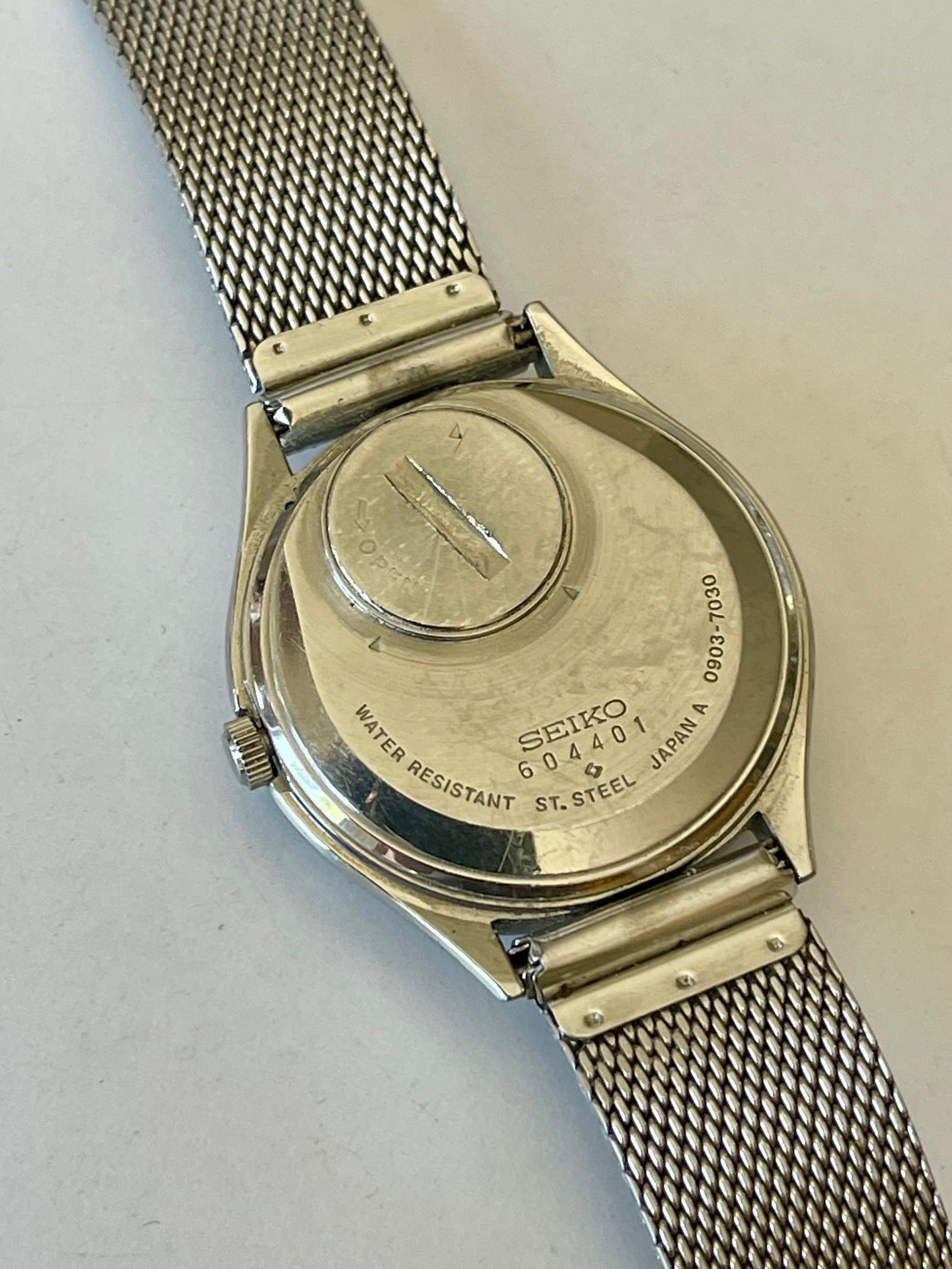 Seiko Type II Calendar Day/date Ref.0903-70305 Stainless Steel