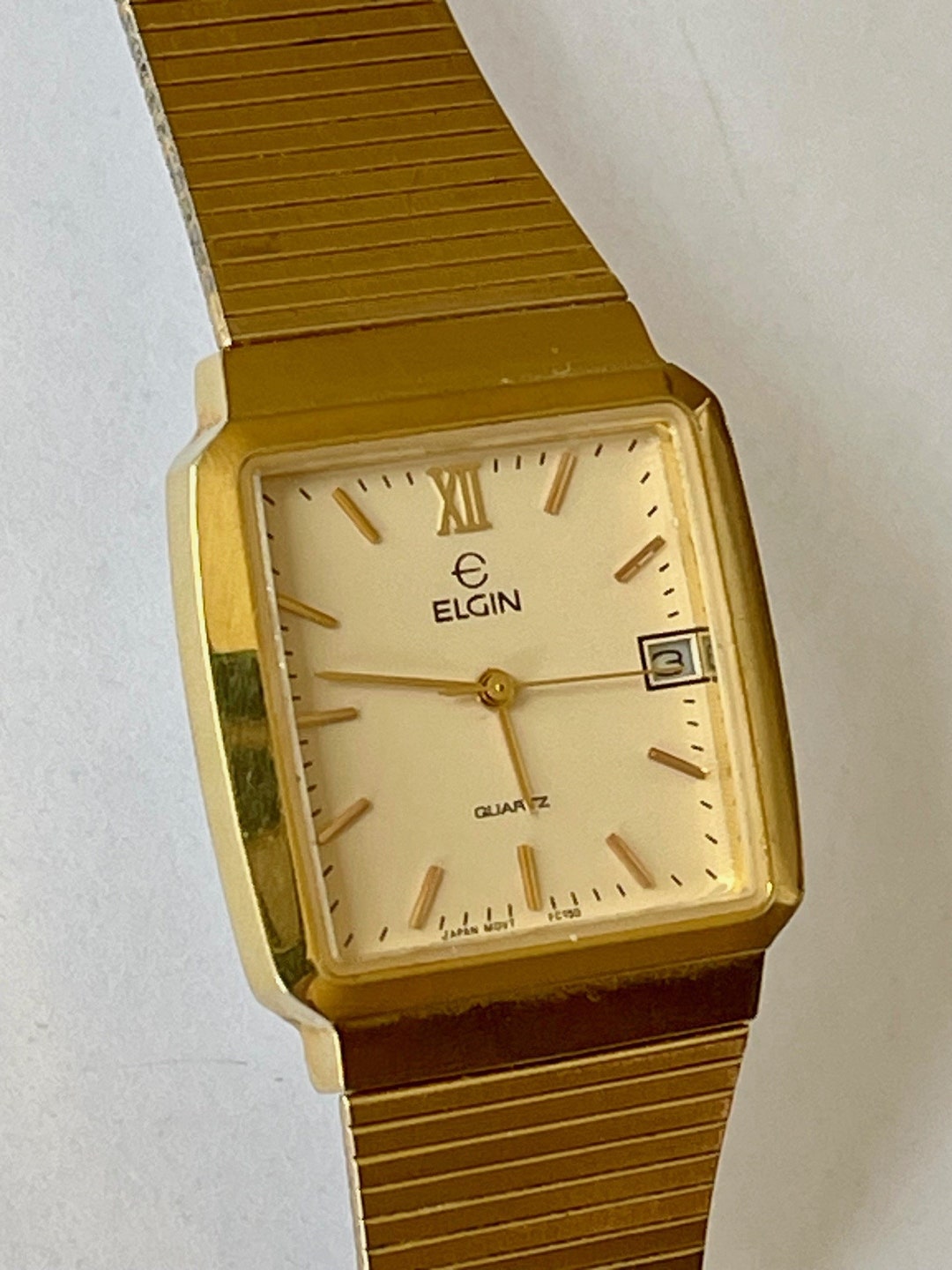 Elgin Calendar Date Gold Capped Ref . FC150 Vintage 1984 - Etsy