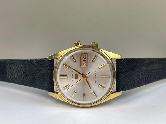 Benrus Automatic Self-winding Quick Set Calendar … - image 3