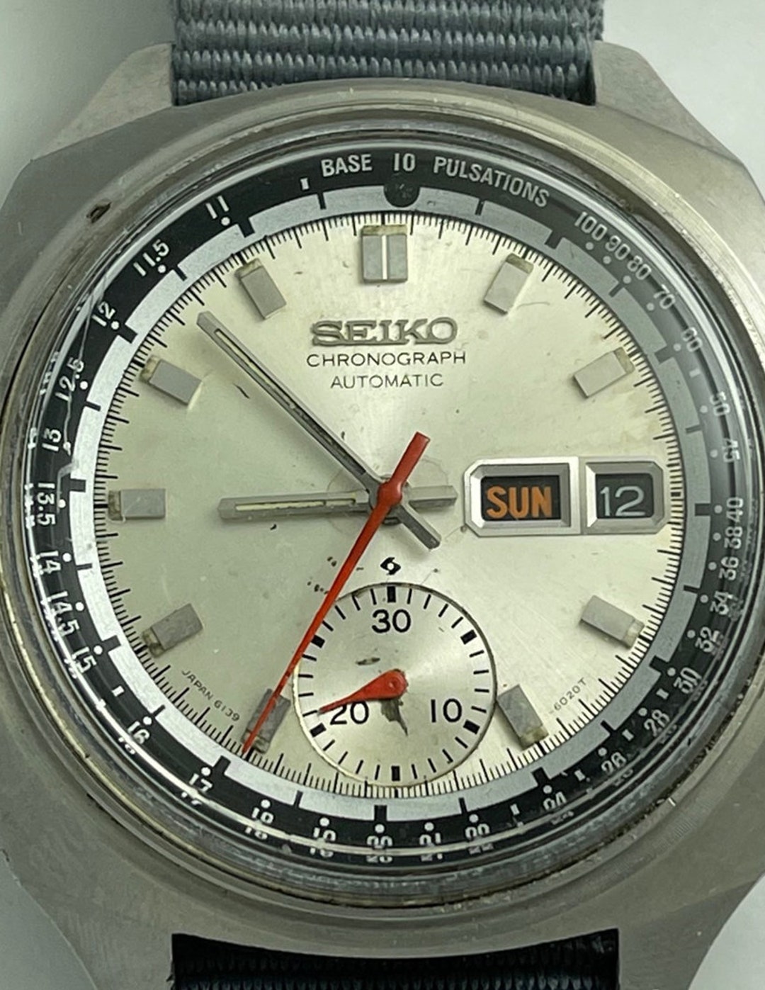 Seiko Automatic Chronograph Pulsations/pulsometer Doctors - Etsy