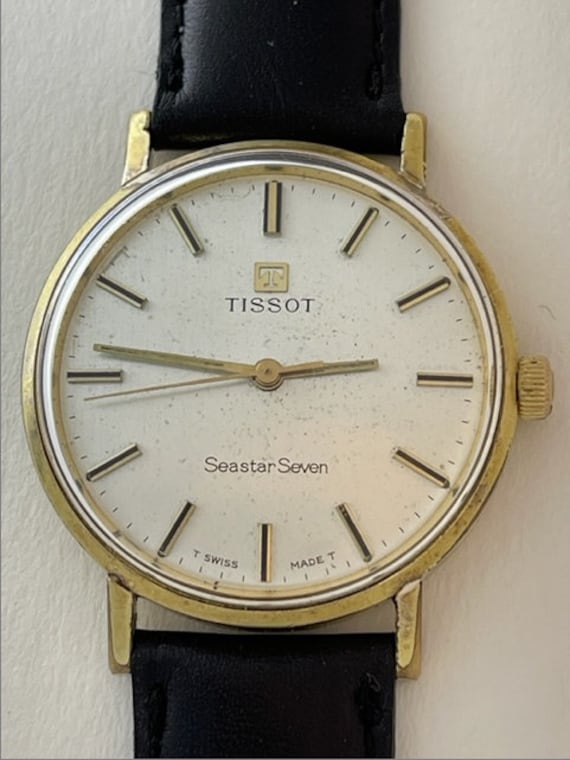 Tissot SEASTAR SEVEN Gold Capped Manual Winding Key N… - Gem