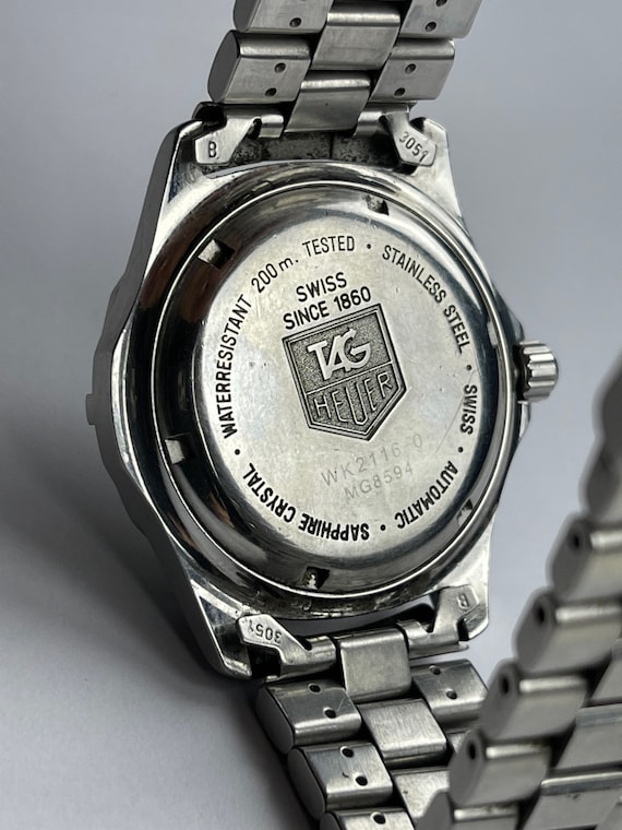 TAG Heuer 200 Meters Automatic Diver Calendar Date Stainless Steel