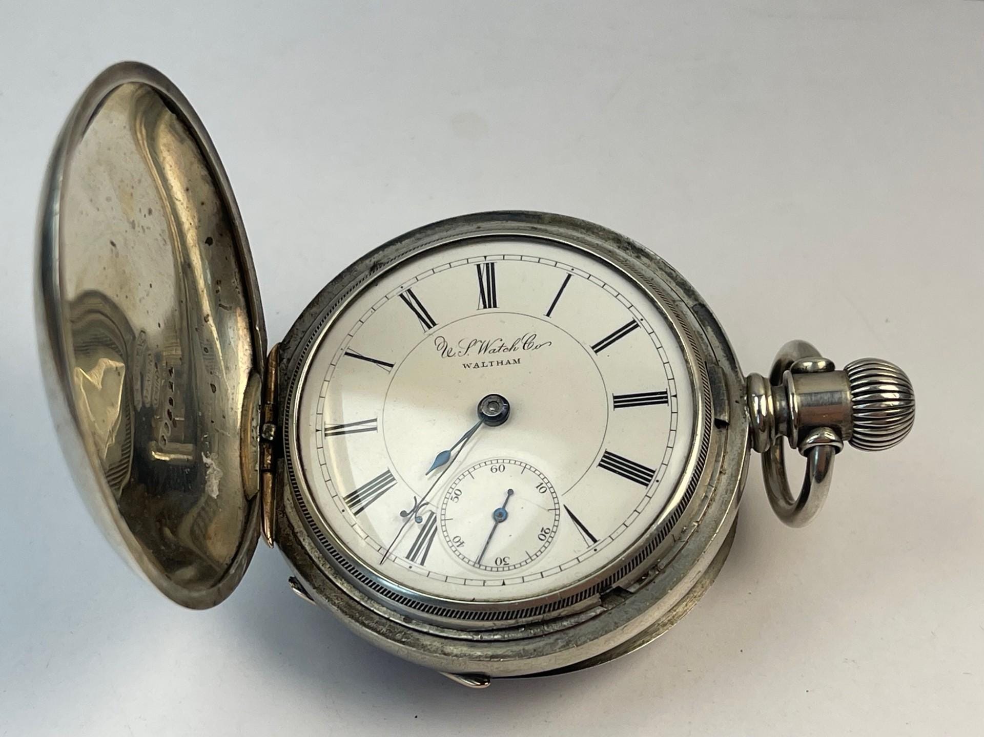 Hunter case antiques pocket watch - Etsy 日本