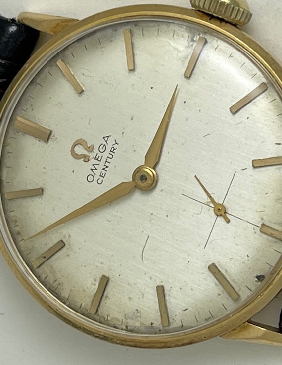 Omega Century Solid 18K(750)Gold Classic Dress Ref.121 003Cal.269 Vintage Swiss Made View 5