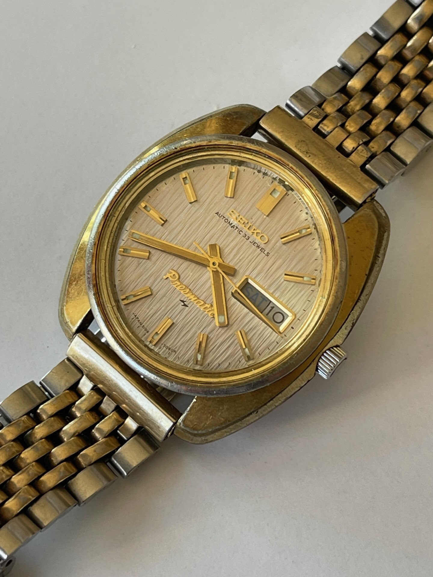 セイコーMATIC 33 Jewels Automatic Day/Date Seiko Presmatic Automatic 33 Jewels Day Date Calendar