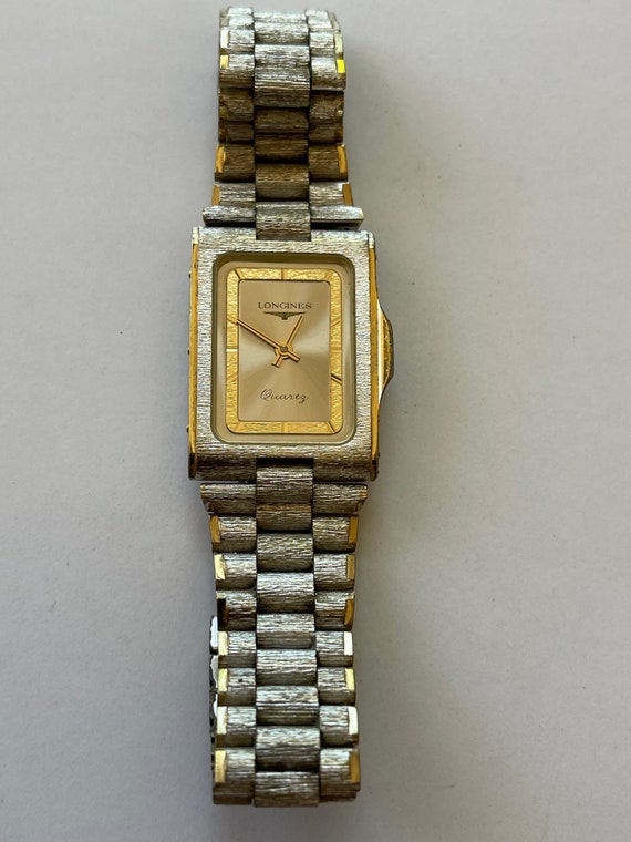 Longines  Gold Capped Two Tone Dial Swiss Made